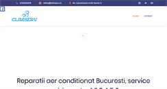 Desktop Screenshot of climserv.ro